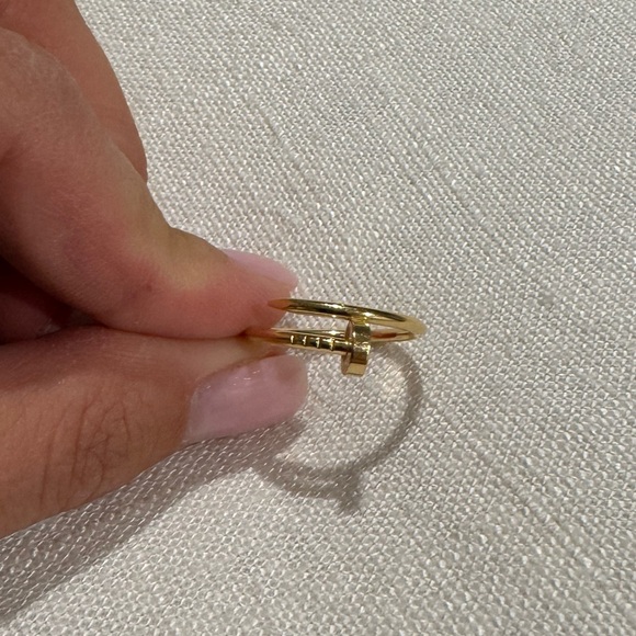 Gold Juste Un Clou Ring Cartier - Picture 7 of 8